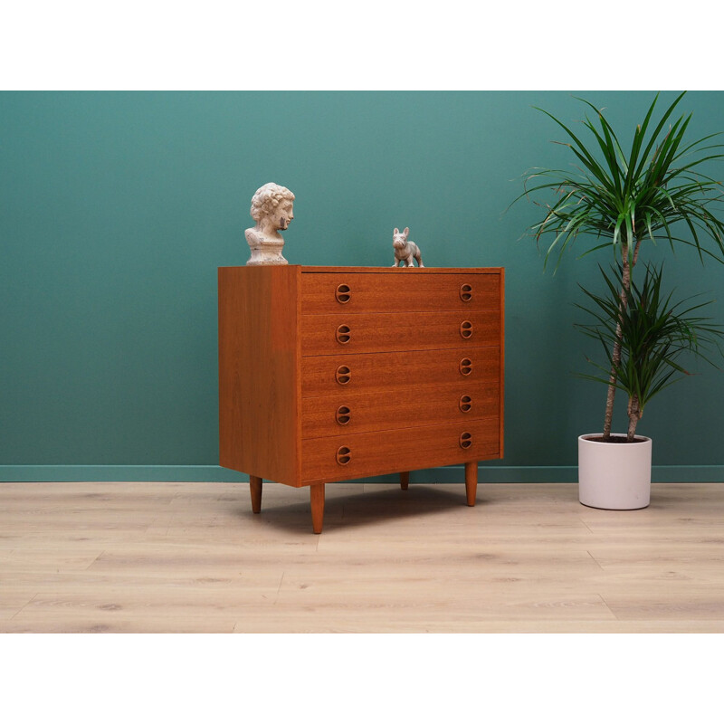 Vintage chest of drawers Scandinavian design 1970