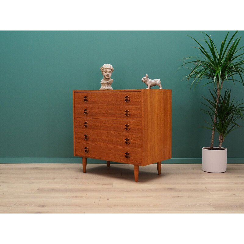 Vintage chest of drawers Scandinavian design 1970