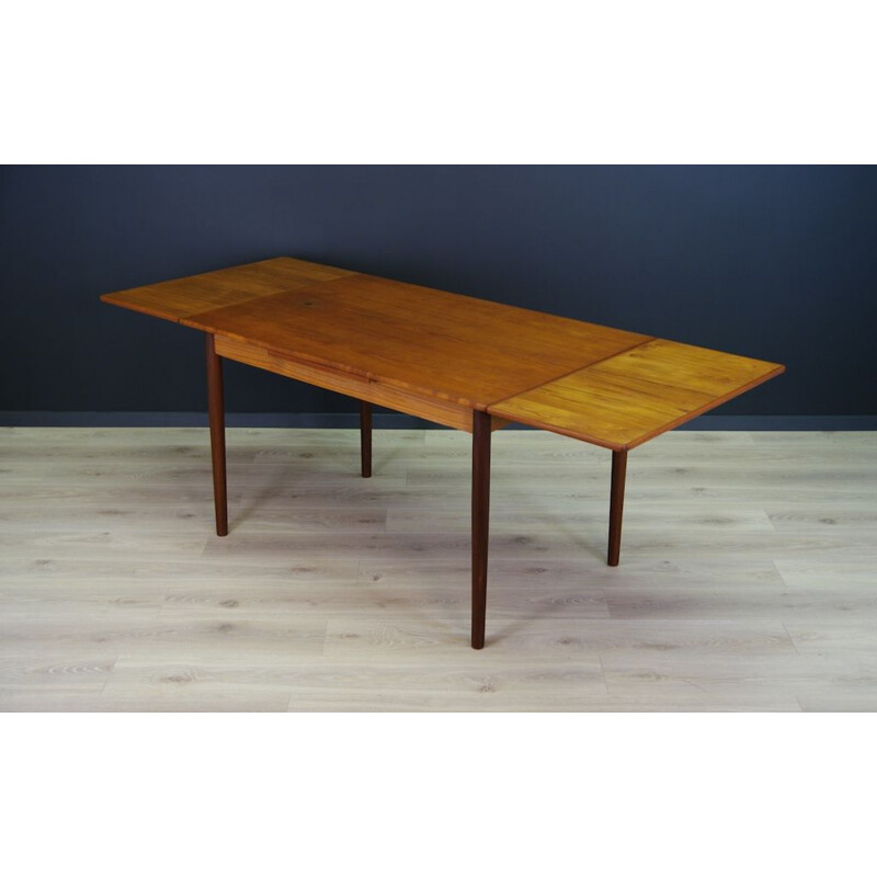 Scandinavian vintage table in teak 1970
