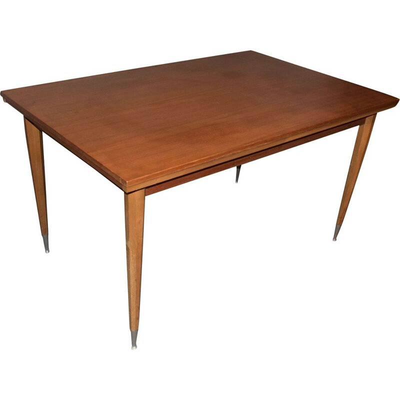 Vintage oak extensible table from the 1960's