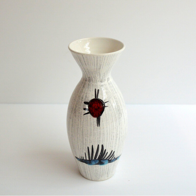 Vaso de cerâmica Vintage "La Settimello", Itália 1950