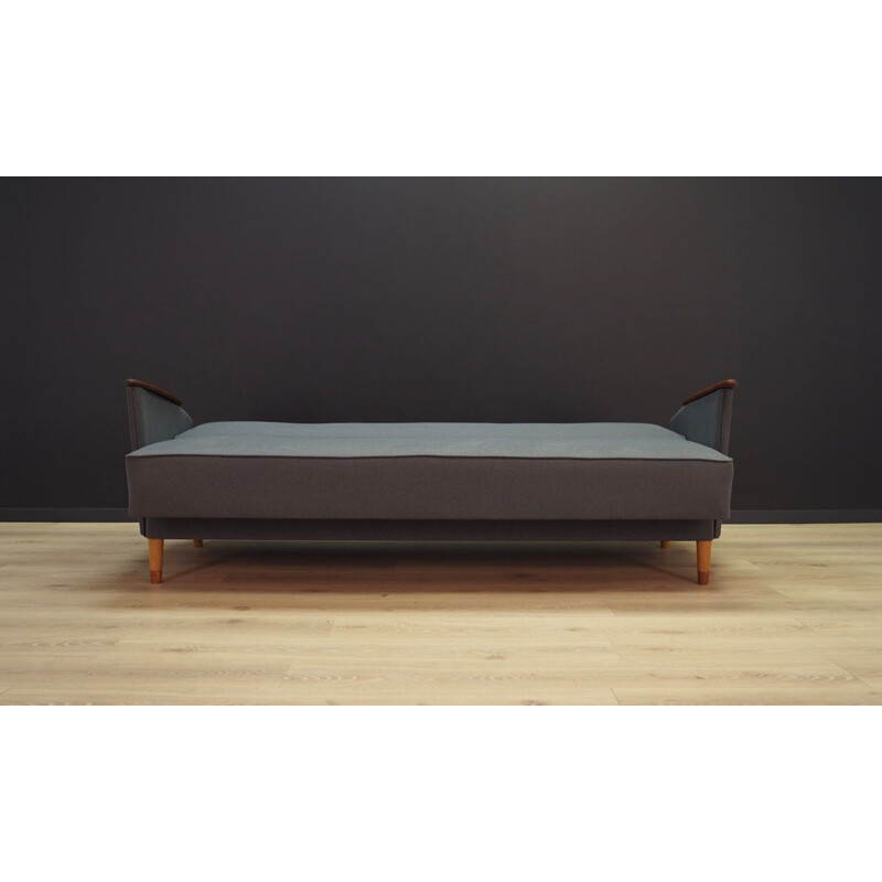 Vintage grey sofa by Lico System, Denmark, 1960-70