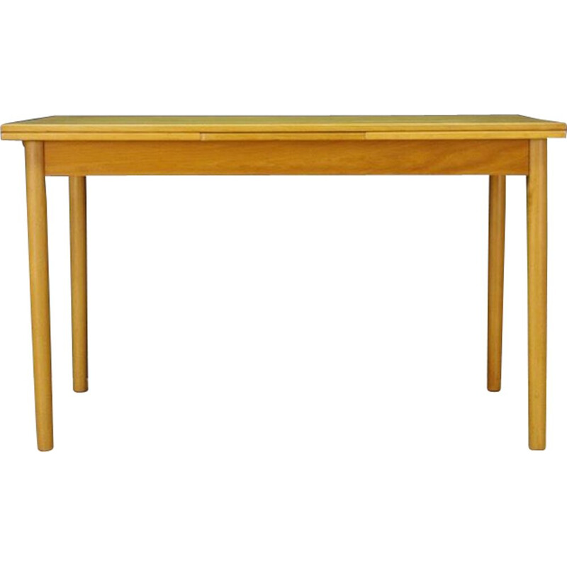 Vintage Danish  ashwood table, 1960s