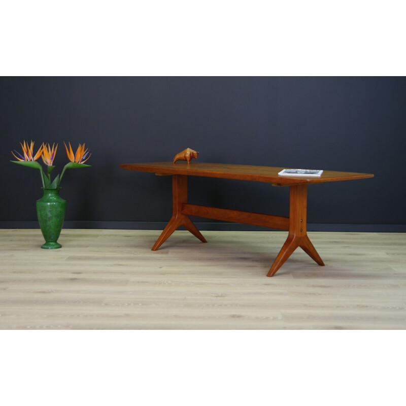 Vintage teak coffee table, Denmark, 1960-70