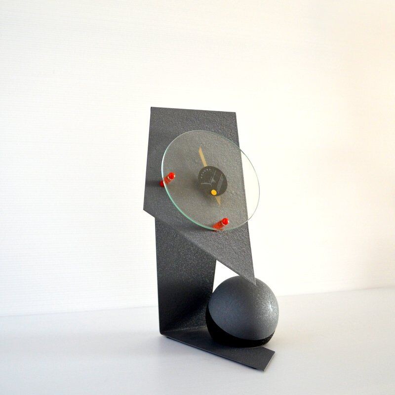 NEOGGETTI-Uhr Italienisches Design 1980