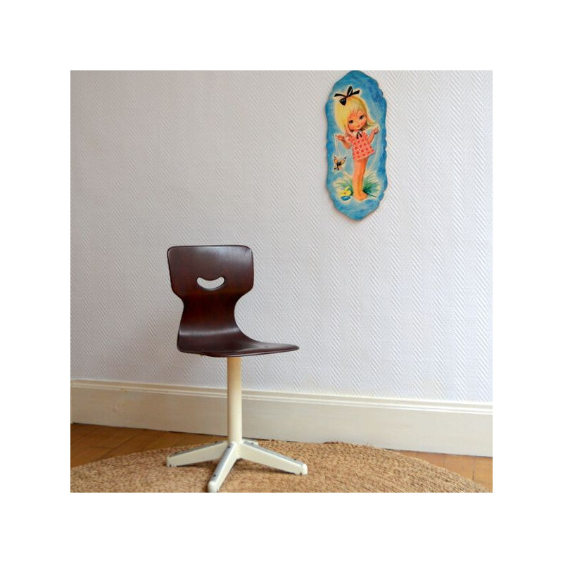 Children's chair Pagholz vintage 1960