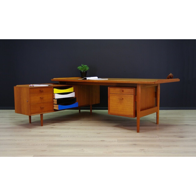 Vintage Desk in teak by Arne Vodder for Sibast, 1960