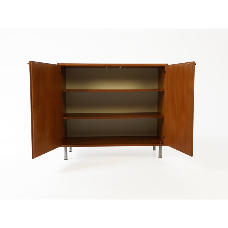 Pastoe small cabinet in teak with two doors, Cees BRAAKMAN - 1960s