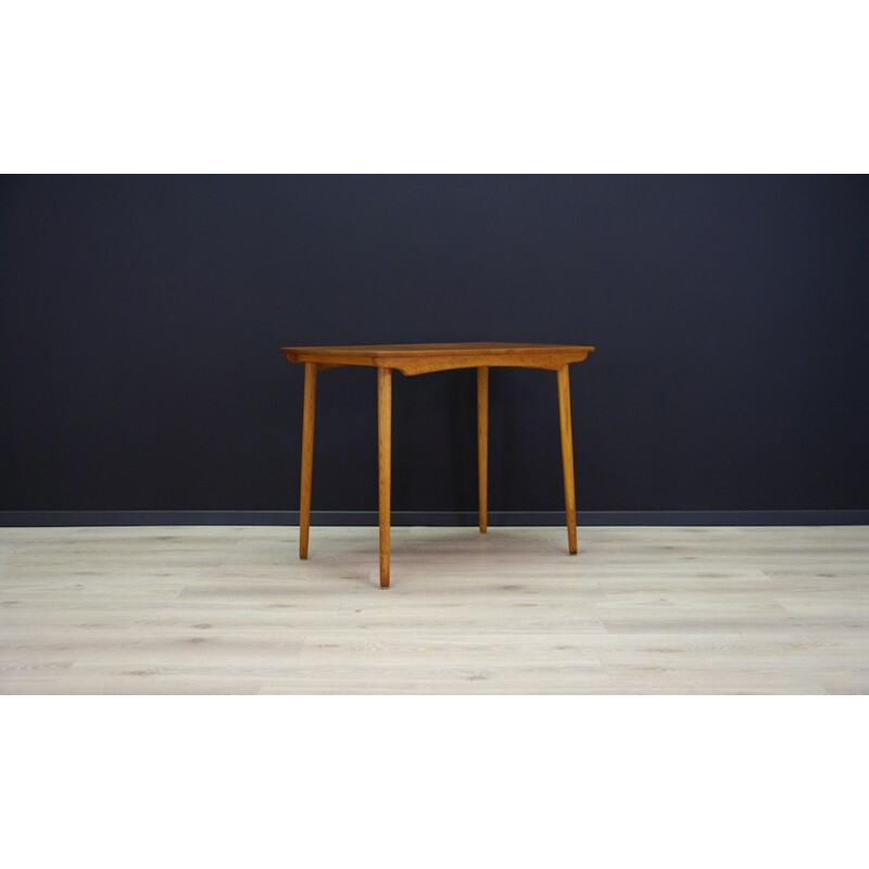 Vintage Danish coffee table in teak