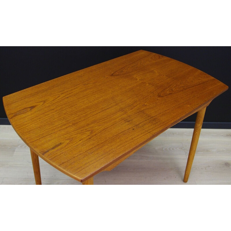 Table basse vintage danoise en teck