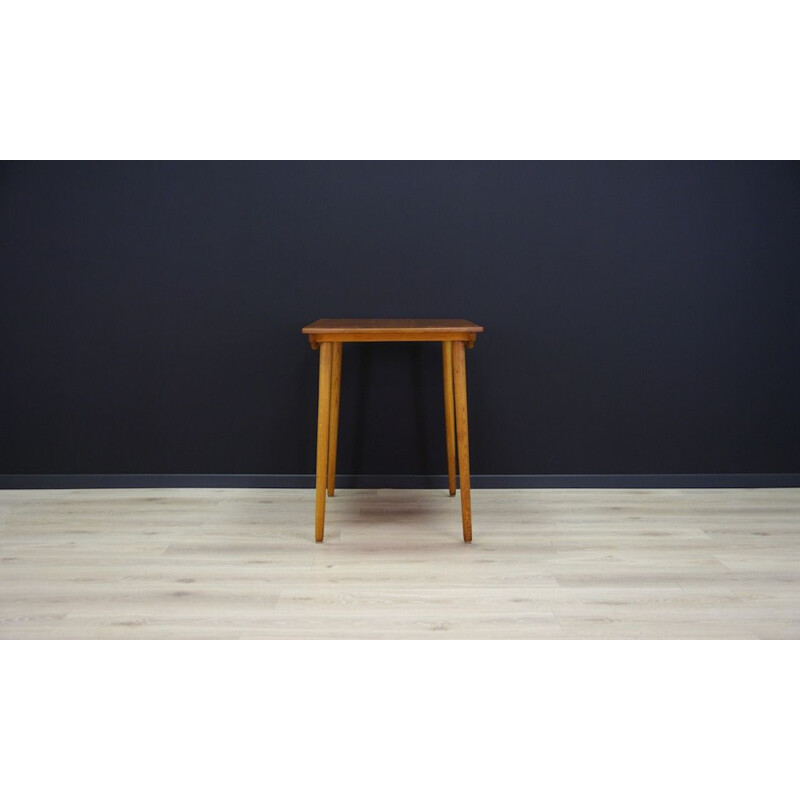 Vintage Danish coffee table in teak