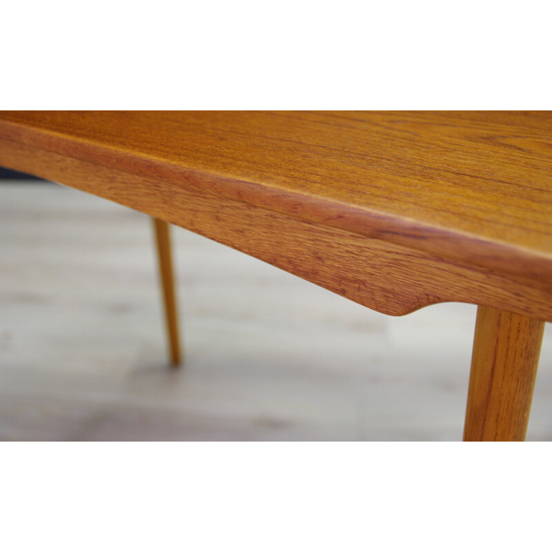 Vintage Danish coffee table in teak