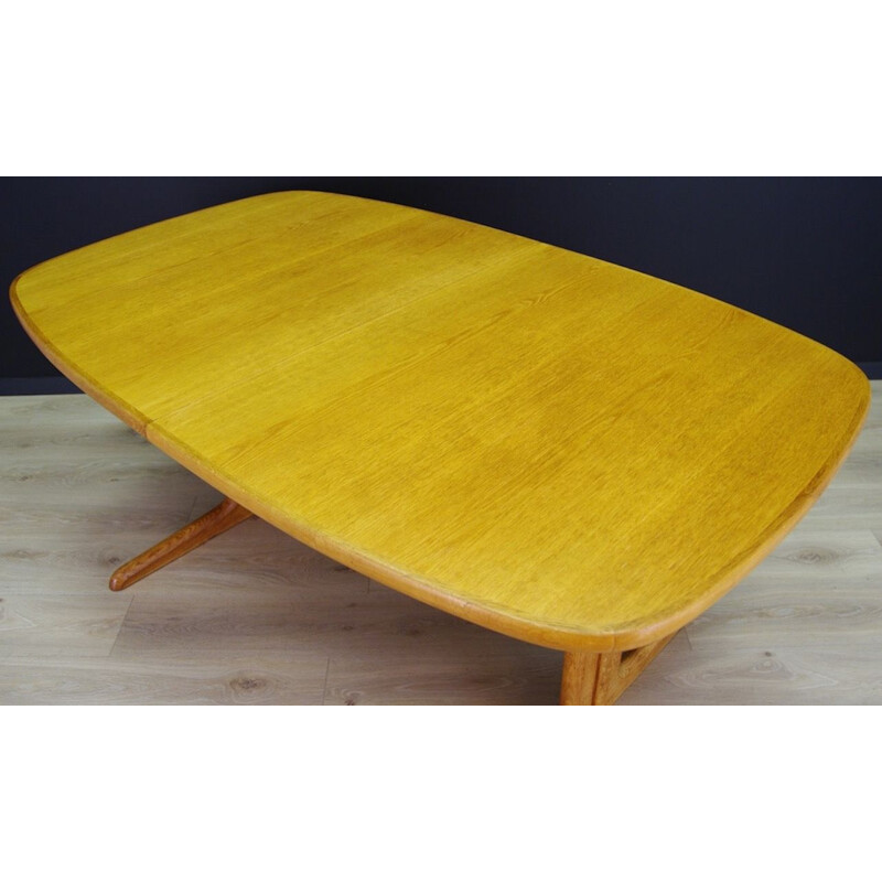 Vintage Scandinavian dining table in ash