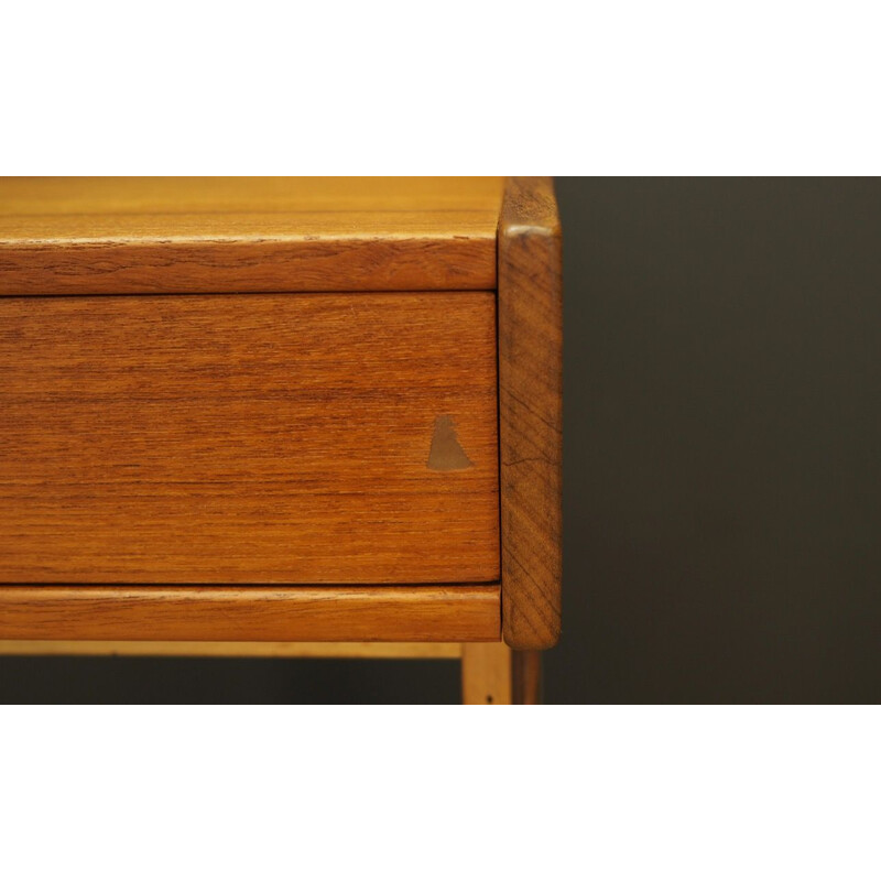 Pair vintage teak hanging drawers by Ølhom MØbelfabrik, Denmark, 1960