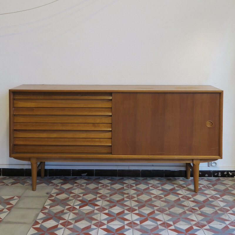 Scandinavian teak vintage sideboard 1960