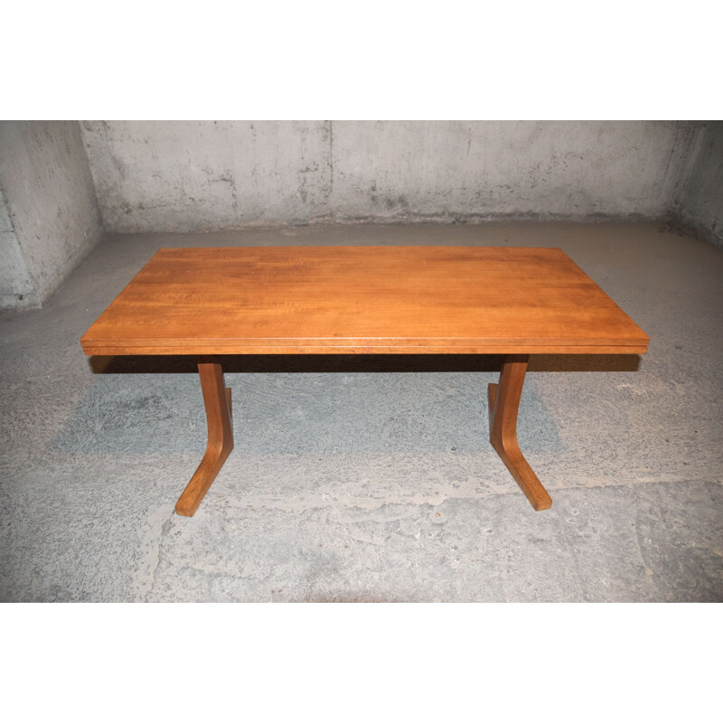 Vintage convertible teak coffee table, 1960