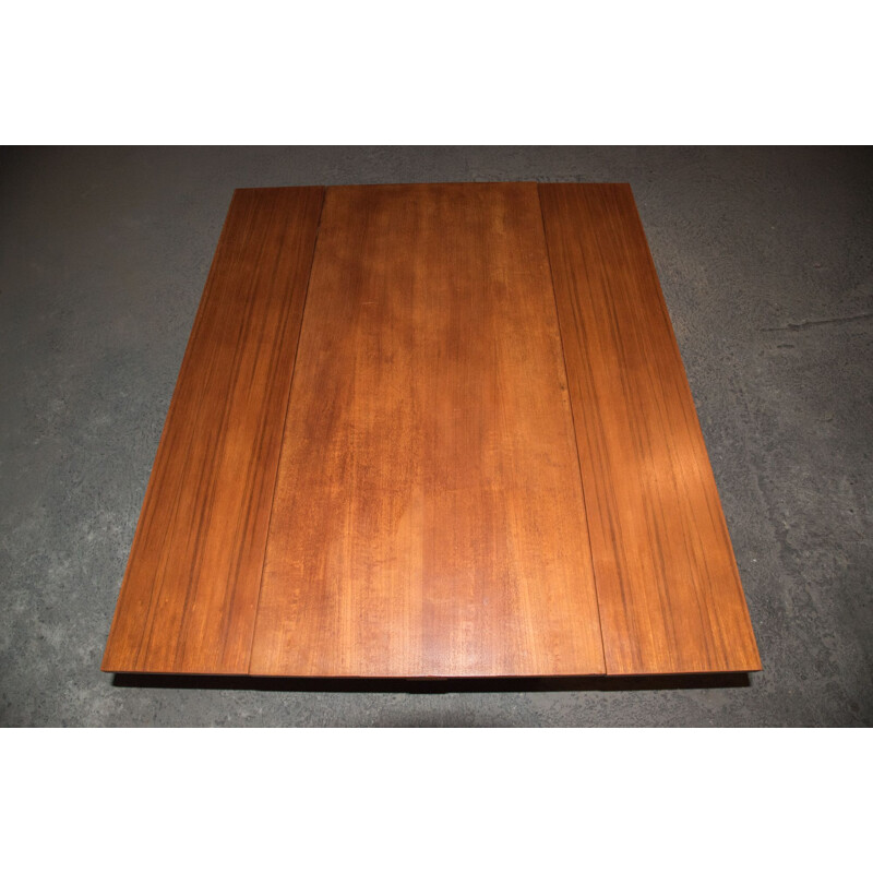 Vintage convertible teak coffee table, 1960