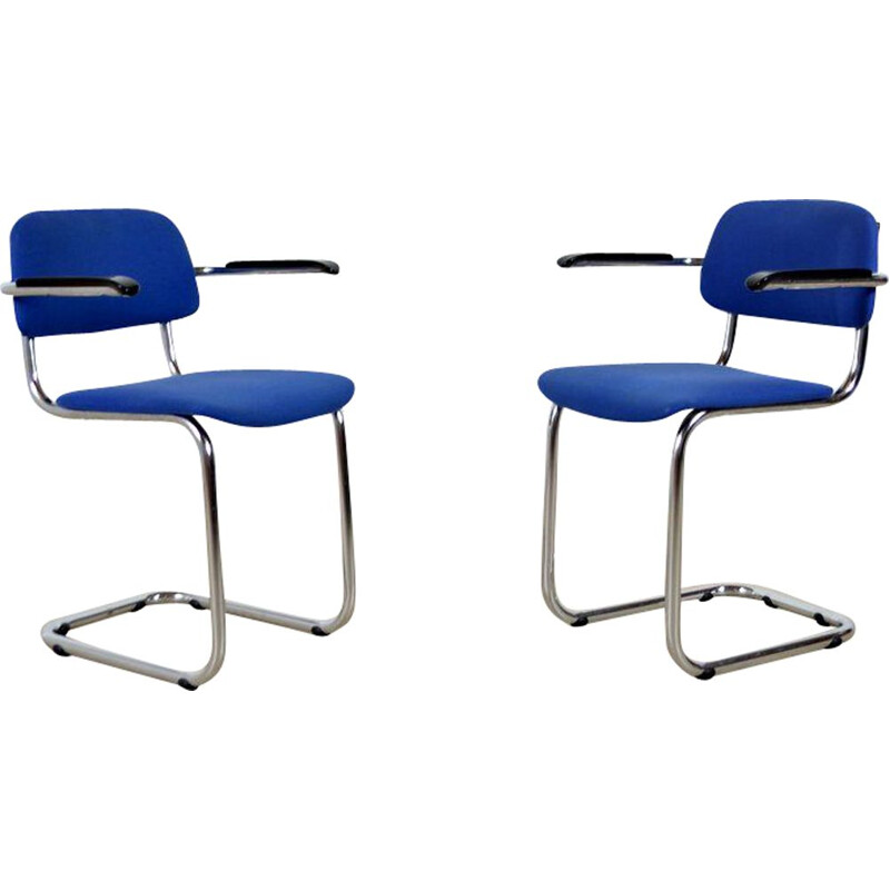 Vintage Luge Gispen Chairs 1960