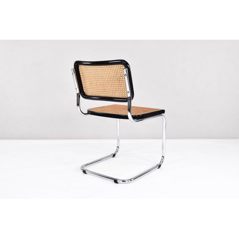  Set of 6 vintage Marcel Breuer B32 Cesca Chairs, Italy, 1970s