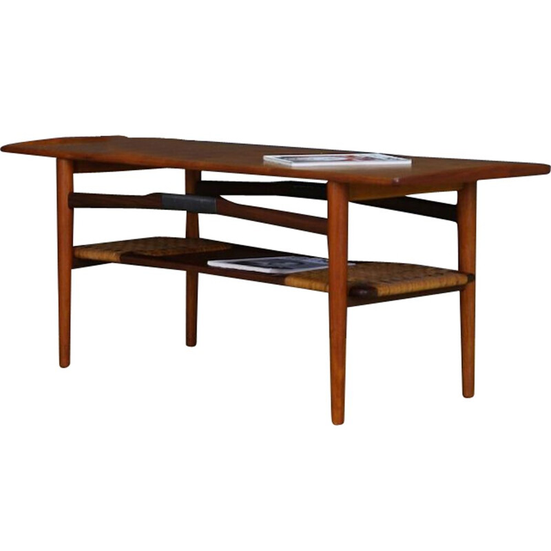 Vintage teak coffee table Danish design, 1960