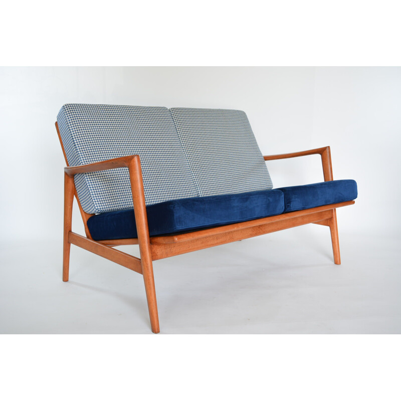 BERLIN vintage 2-seater bench seat