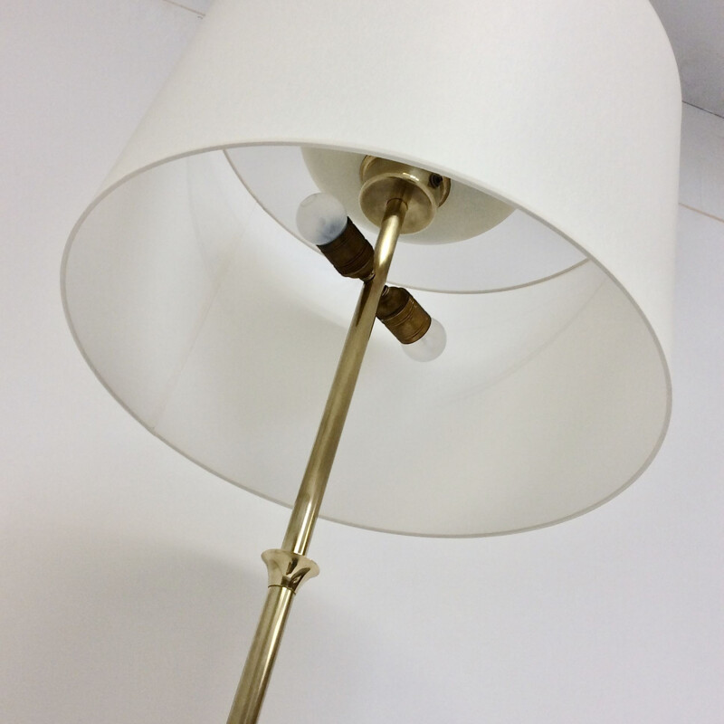 Vintage Scandinavian floor lamp in the style of Paavo Tynell, Finland, 1950