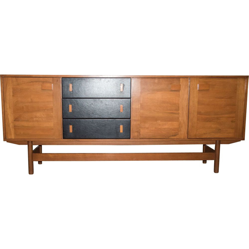 Large vintage oak stringcourse, 1960