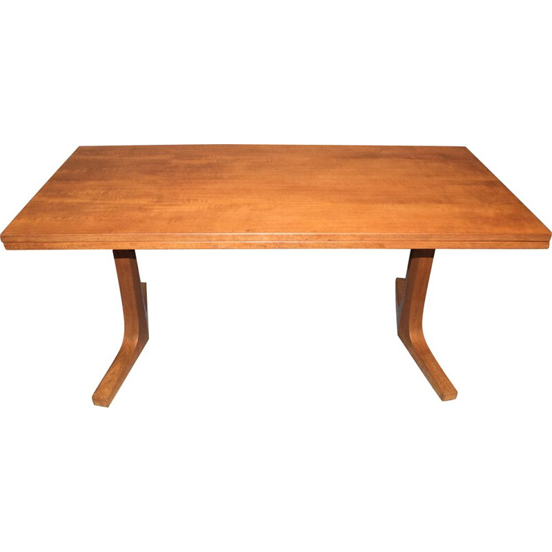 Vintage convertible teak coffee table, 1960