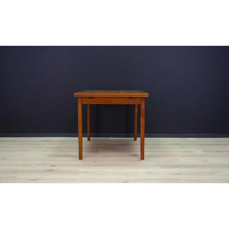 Vintage teak scandinavian table, 1970s