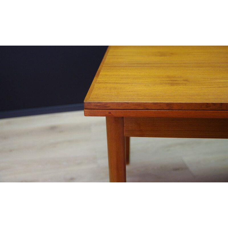 Vintage teak scandinavian table, 1970s