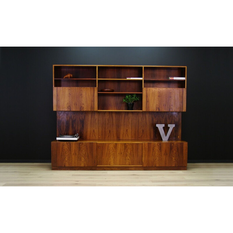 Vintage wall system by Ib Kofod Larsen in rosewood 