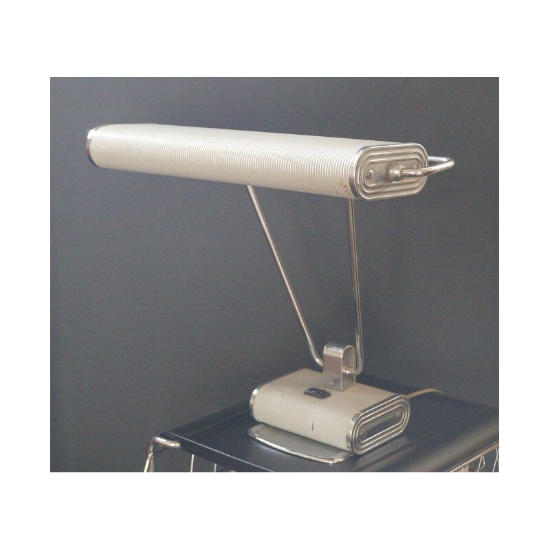Vintage Jumo N 71 metal lamp, 1950