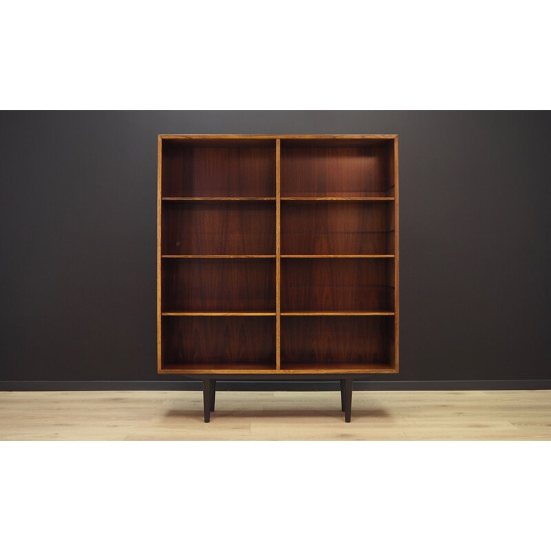 Vintage rosewood bookcase by Omann Jun, 1960-1970