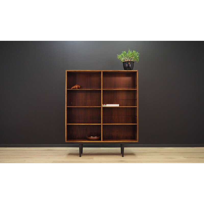 Vintage rosewood bookcase by Omann Jun, 1960-1970