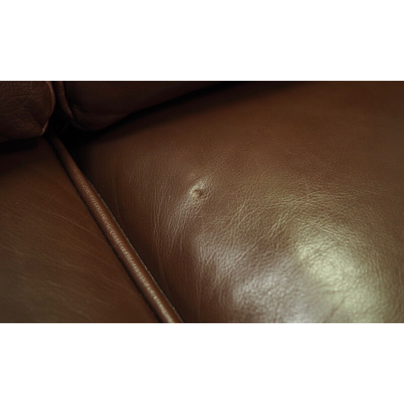 Canapé en cuir vintage de Stouby, 1970