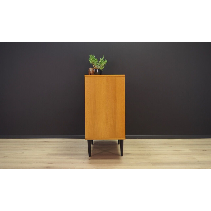 Vintage Danish sideboard in ash, 1960s