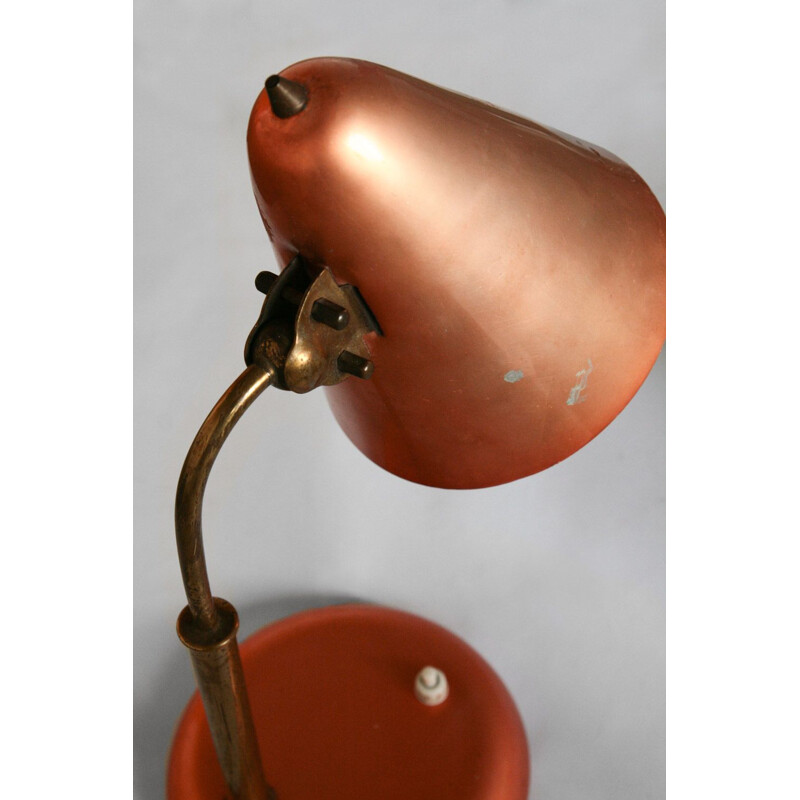 Vintage coral table lamp, 1960s