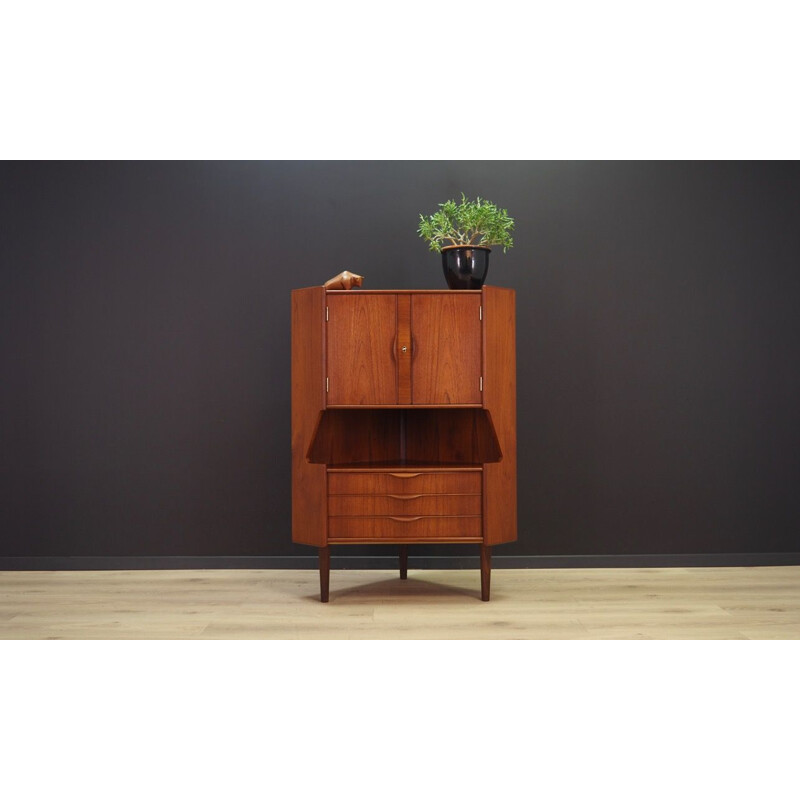 Vintage teak cabinet by Omann Jun, 1960s