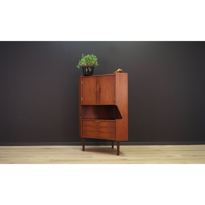 Vintage teak cabinet by Omann Jun, 1960s