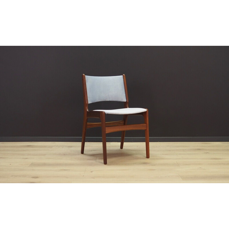 Set of 6 vintage teak chairs by Henning Kjaernulf, 1960