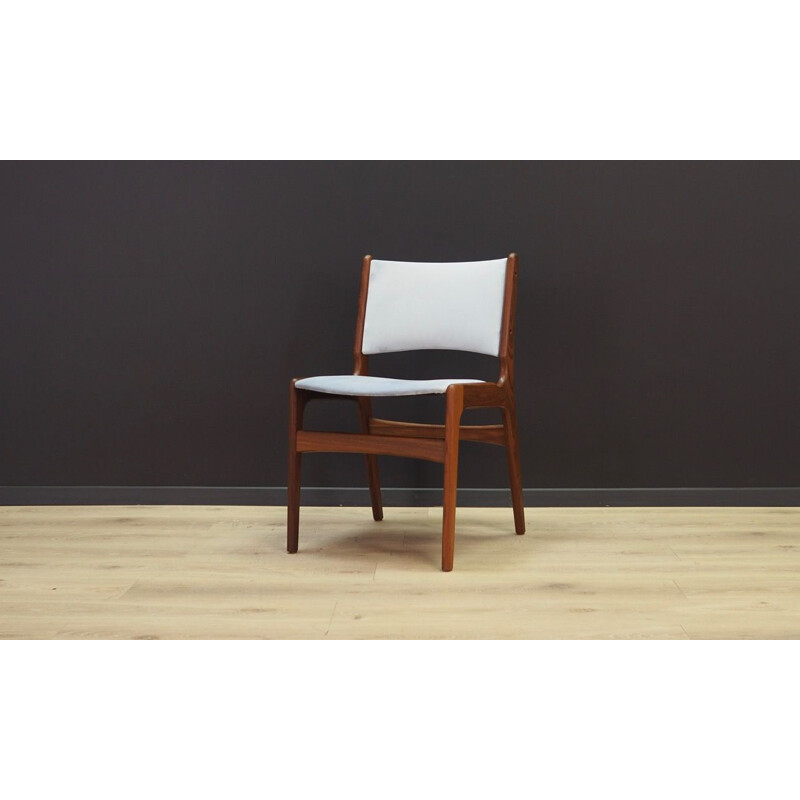 Set of 6 vintage teak chairs by Henning Kjaernulf, 1960