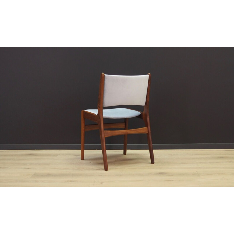 Set of 6 vintage teak chairs by Henning Kjaernulf, 1960