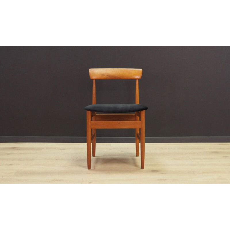 Pair of vintage danish chairs in teak 1960