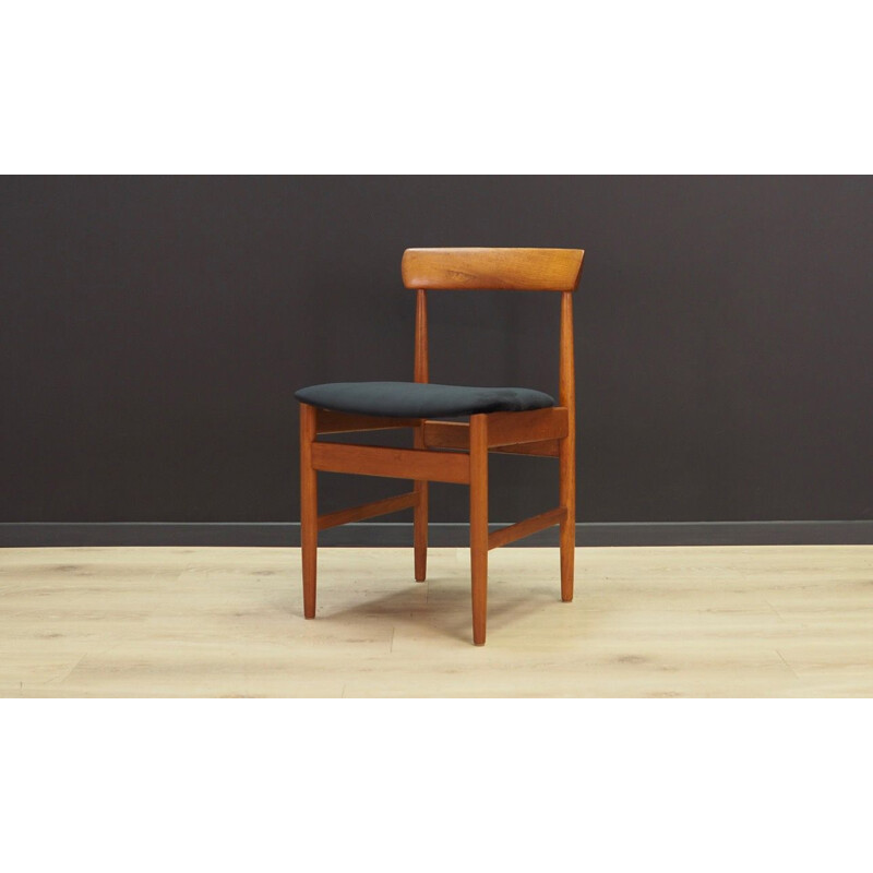 Pair of vintage danish chairs in teak 1960