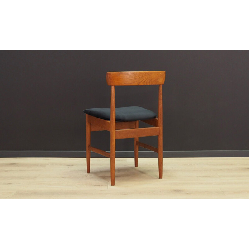 Pair of vintage danish chairs in teak 1960