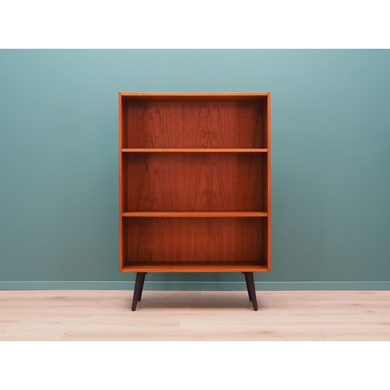 Vintage danish bookcase in teak 1960 