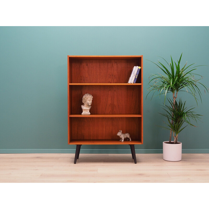 Vintage danish bookcase in teak 1960 