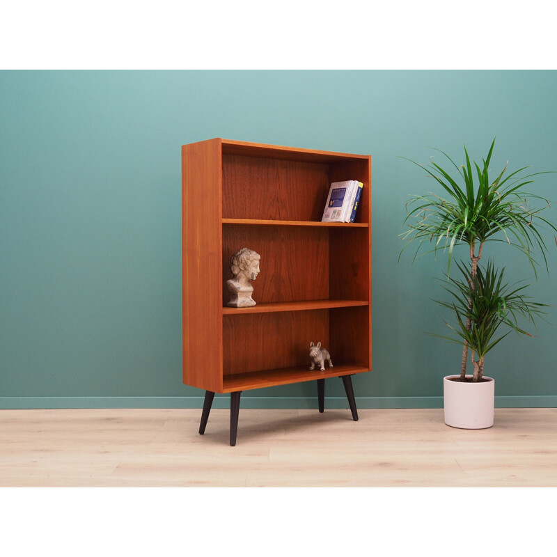 Vintage danish bookcase in teak 1960 