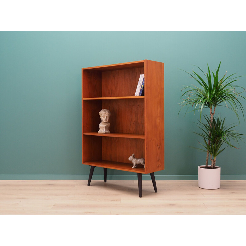 Vintage danish bookcase in teak 1960 