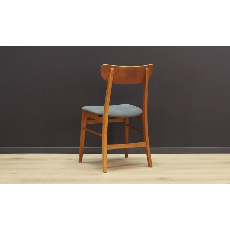 Set of 4 danish vintage chairs 1960